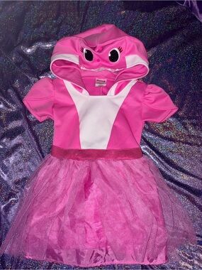 Baby Shark PINK Dress Costume